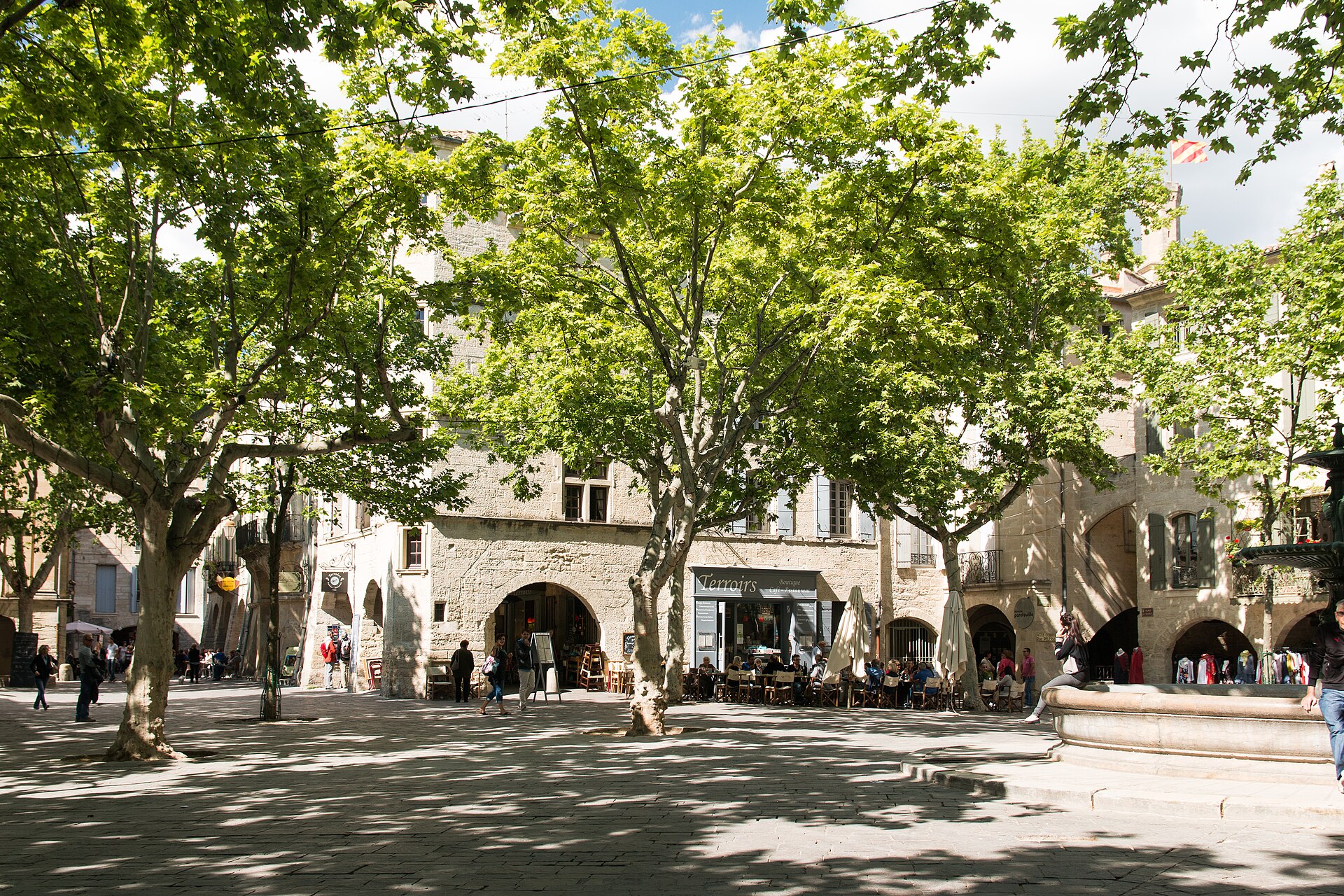 Uzès, à découvrir depuis le mas dans le Gard
